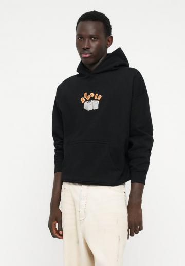 Пуловер с капюшоном