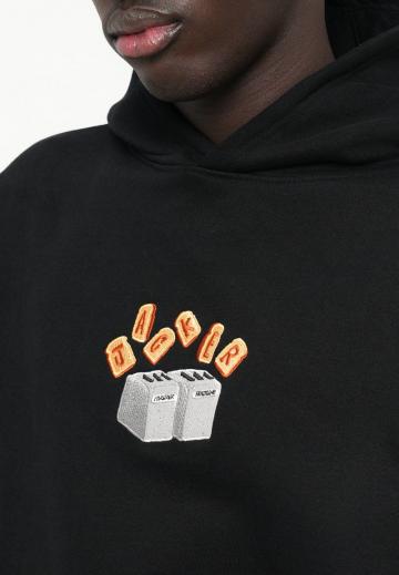 Пуловер с капюшоном