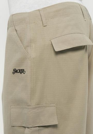 Брюки с накладными карманами