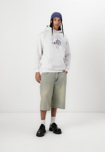 Пуловер с капюшоном