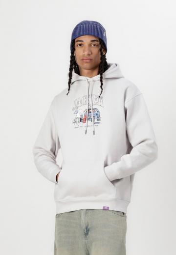 Пуловер с капюшоном