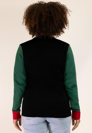 Длинный пуловер