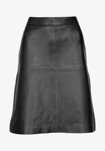 Кожаная юбка