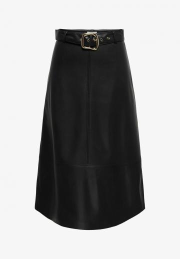 Кожаная юбка