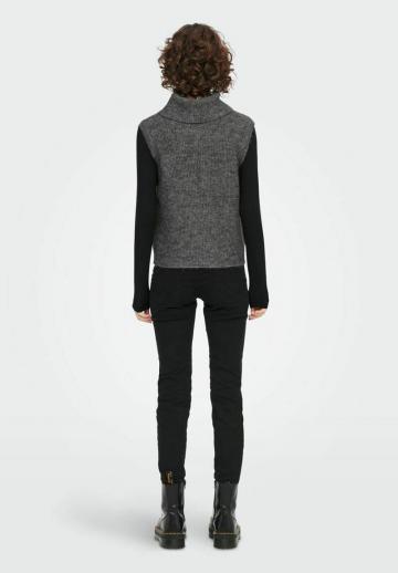 Пуловер с коротким рукавом