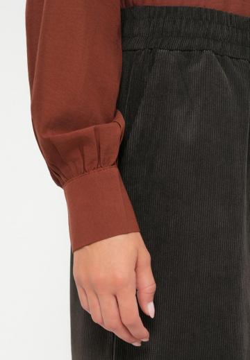 Атласная блузка