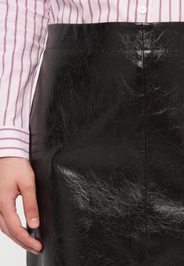 Кожаная юбка