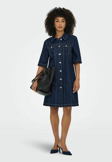 Джинсовое платье