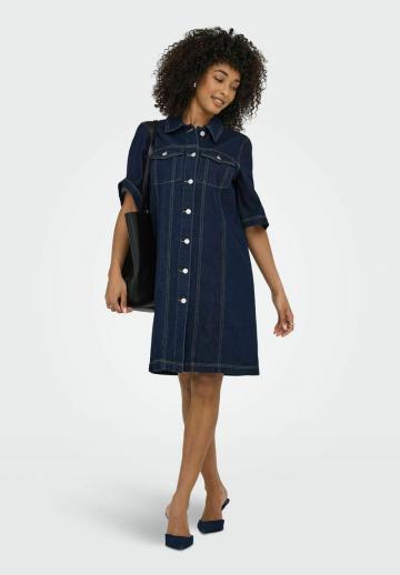 Джинсовое платье