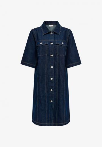 Джинсовое платье