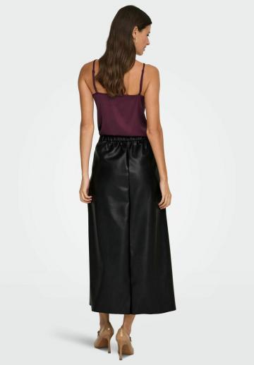 Кожаная юбка