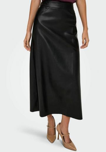 Кожаная юбка