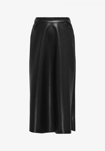 Кожаная юбка