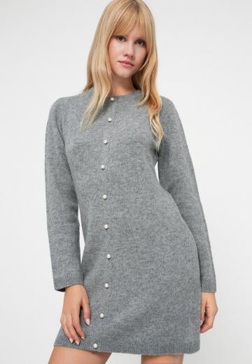 Вязаное платье