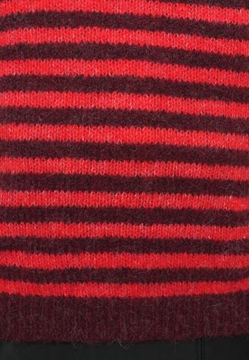 Пуловер в полоску