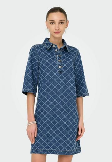 Джинсовое платье