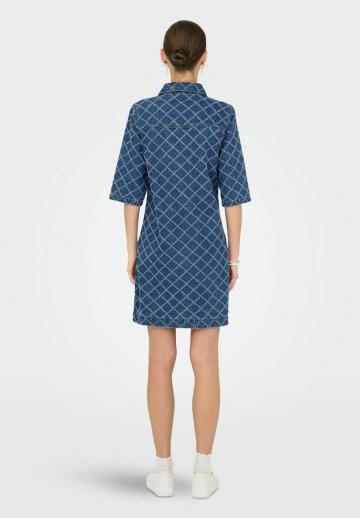 Джинсовое платье