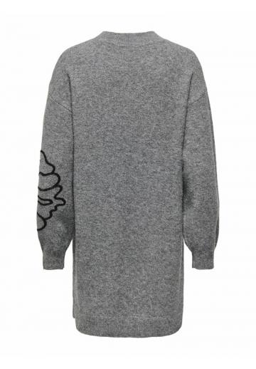 Вязаное платье