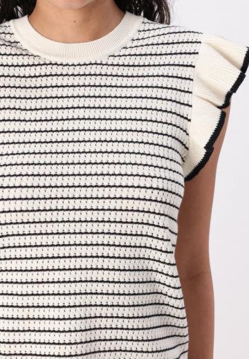 Пуловер с коротким рукавом