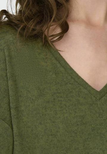 Длинный пуловер