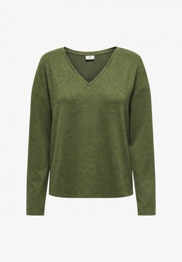 Длинный пуловер