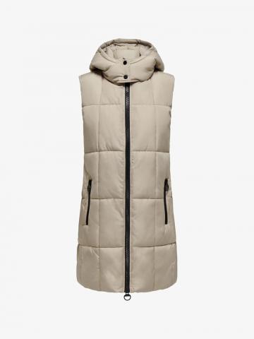 Длинный жилет