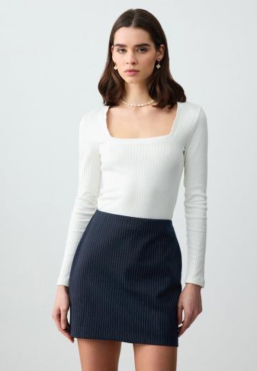 Вязаная юбка