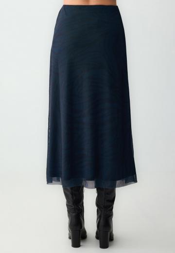 Вязаная юбка