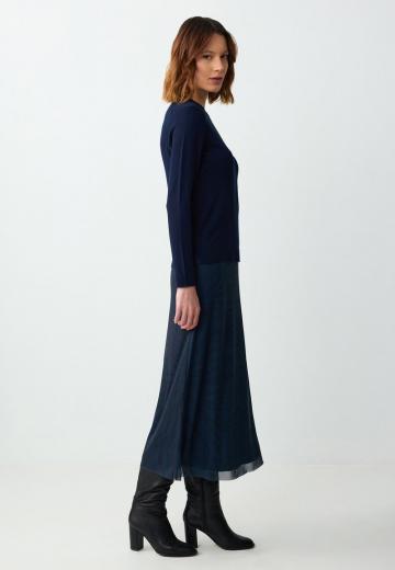 Вязаная юбка