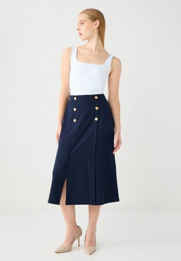 Вязаная юбка