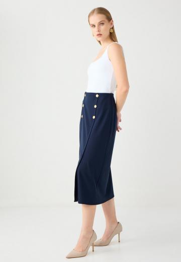 Вязаная юбка