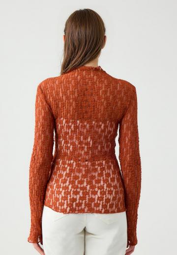 Кружевная блузка