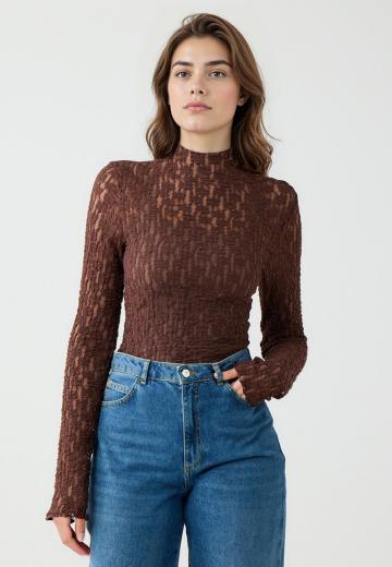 Кружевная блузка