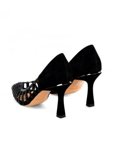 Туфли с открытым носом