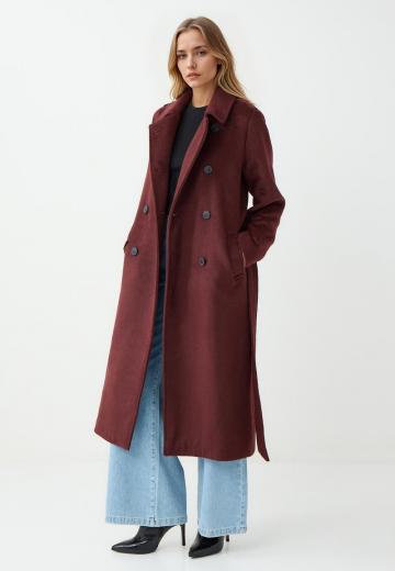 Шерстяное пальто