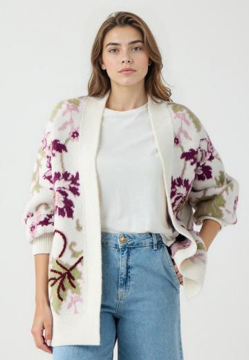 Длинный кардиган