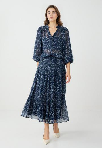 Юбка с воланами