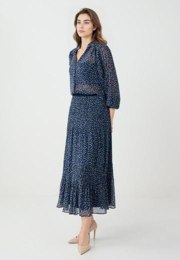 Юбка с воланами