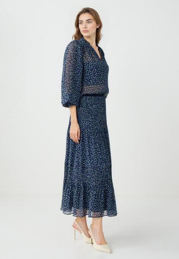 Юбка с воланами