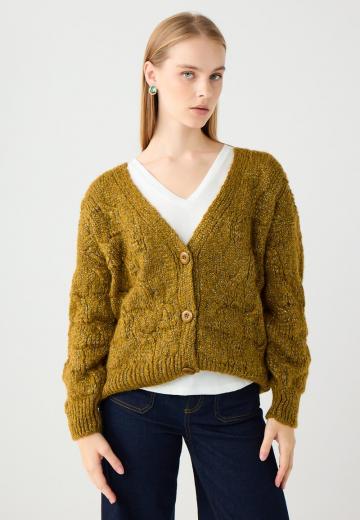 Длинный кардиган