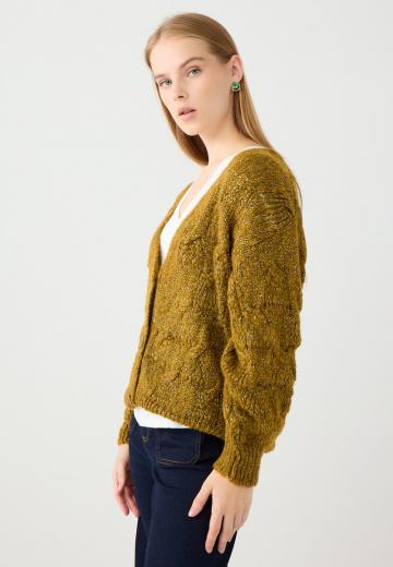 Длинный кардиган