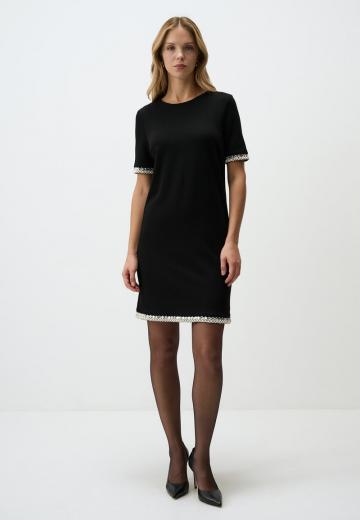 Вязаное платье