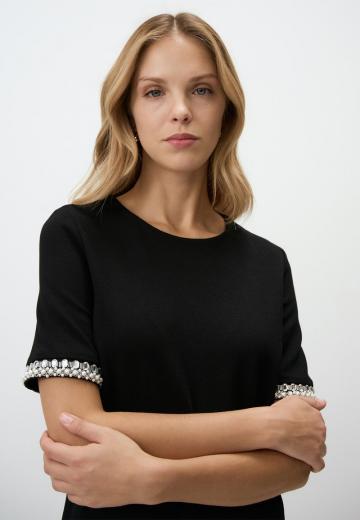 Вязаное платье