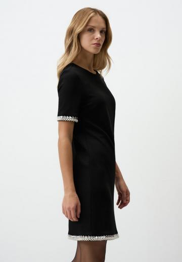 Вязаное платье