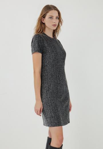 Вязаное платье