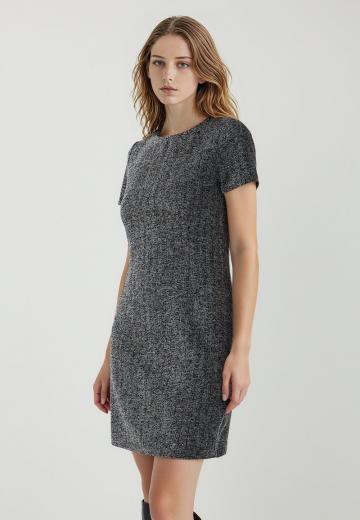 Вязаное платье