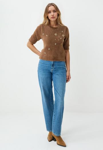 Майка с рукавом три четверти