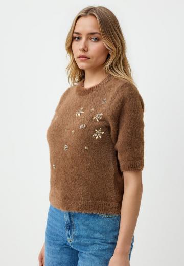 Майка с рукавом три четверти