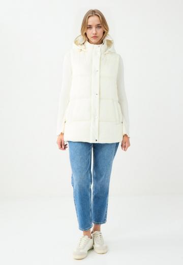 Длинный жилет