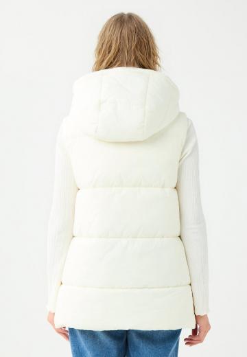 Длинный жилет